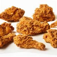 8 PIECE CHICKEN  MEAL · 8 pieces of chicken mixed 
2 large sides ,4 biscuits
