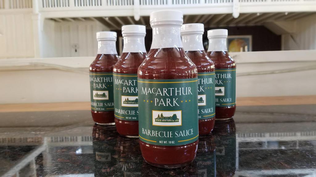 MacArthur Park Signature BBQ Sauce (18oz) · Per Bottle