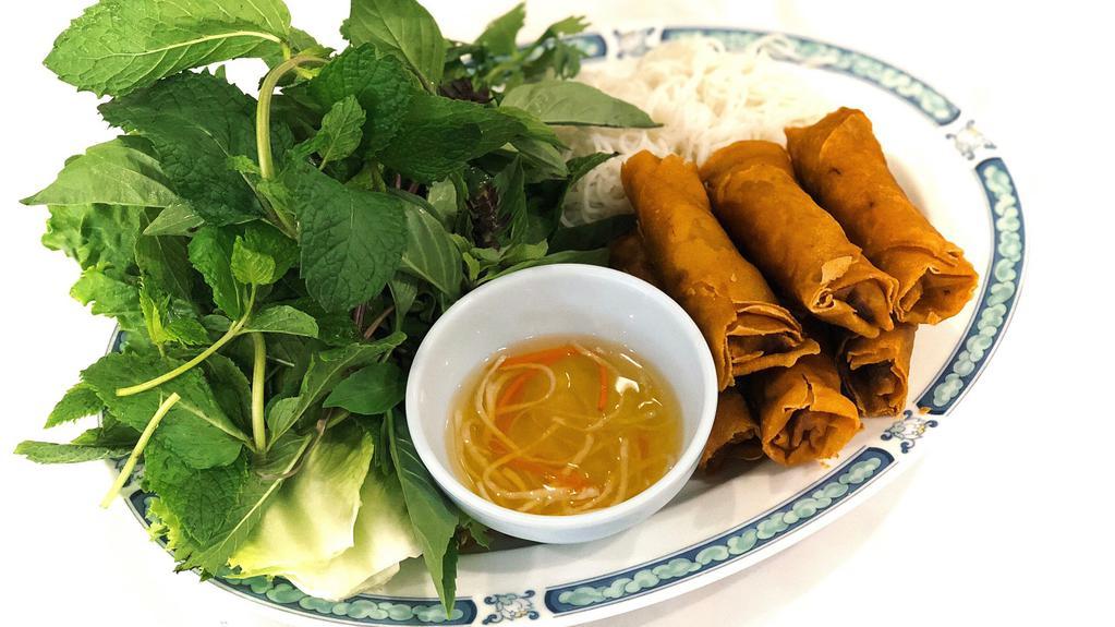 Cha Gio · Fried Eggrolls served with Lettuce & Vermicelli Noodles (6 rolls)