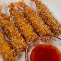 Crispy Shrimp Tempura · Tôm Chiên Lăn Bột