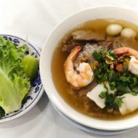 Hu Tieu My Tho · My Tho Seafood & Pork with Rice Noodle
