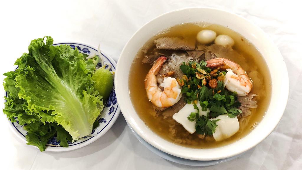 Hu Tieu My Tho · My Tho Seafood & Pork with Rice Noodle