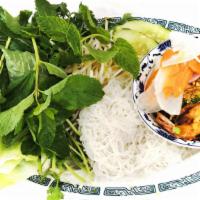 Bun Cha Dong Xuan · Grilled Shrimp, Pork & Ground Pork with Vermicelli & Salad