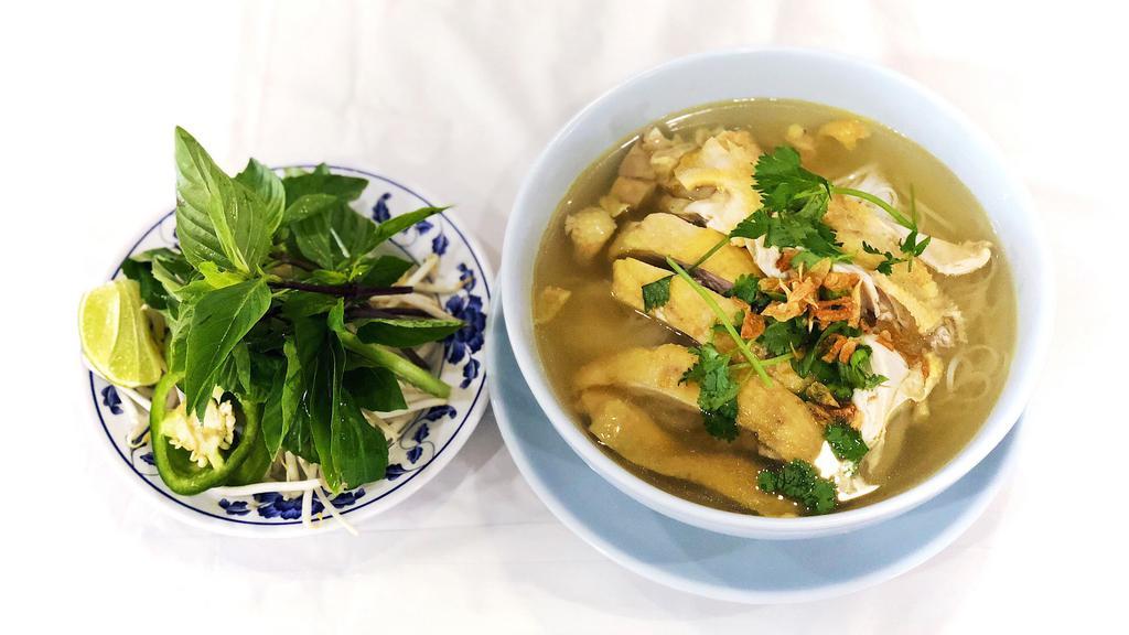 Pho Ga Dai · Young Chicken (Dark Meat) with Rice Noodle