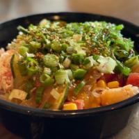 Small Poke Bowl · May choose up to two types of fish (poke).