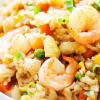 Cơm Chiên Tôm Cá Mặn -Salted Fish & Shrimp Fried Rice · 