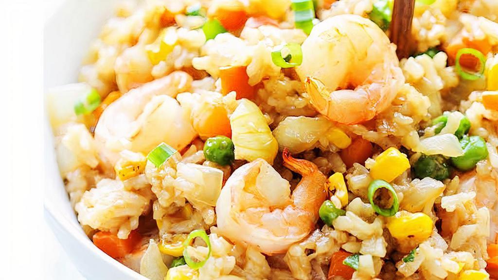 Cơm Chiên Tôm Cá Mặn -Salted Fish & Shrimp Fried Rice · 
