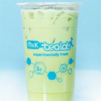 Matcha Milk Tea 日式抹茶奶茶 · (Organic Matcha Milk Tea)