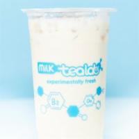 Peach Milk Tea 桃子奶茶 · (Organic Jasmine Tea Base)