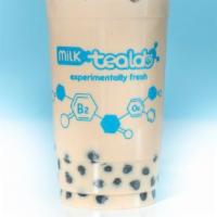 Red Bean Pearl Milk Tea 紅豆珍珠奶茶 · (Organic Black Tea Base)