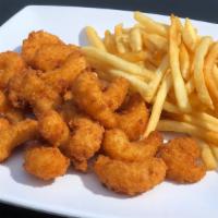 Fried Shrimps & Fries · 
