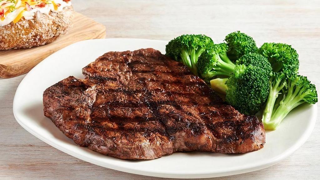 Melbourne Porterhouse* 22 Oz. · Porterhouse features a flavorful strip and filet tenderloin together. Served with two freshly made sides.