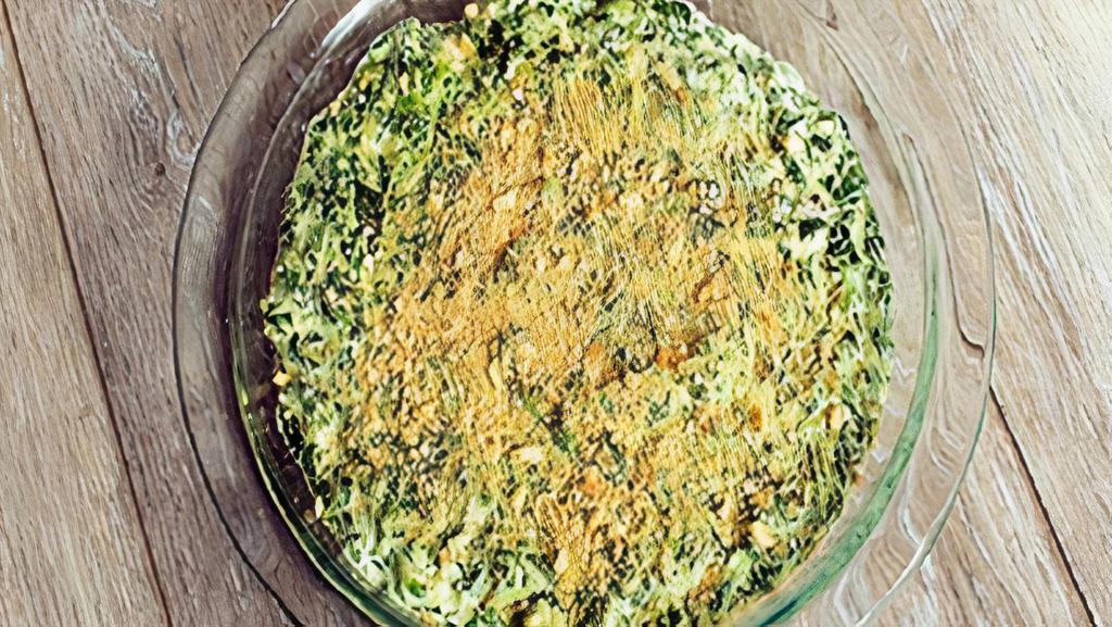 Creamed Spinach Platter · Serves 4 - 6.