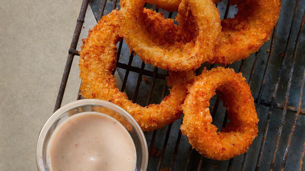 Jumbo Cajun Seasoned Onion Rings · 