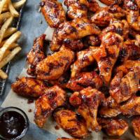 Large Family Size Grilled Wings · 48 Seasoned Grilled Wings served with Ranch or Blue Cheese.