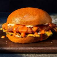 New The Spicy Take Chicken Sandwich · 580 Cal. Seasoned and seared chicken breast, spicy Buffalo sauce, crispy pickle chips, and g...