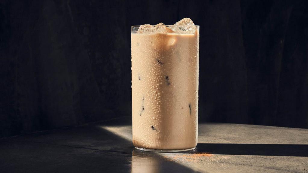 Iced Chai Tea Latte · 290 Cal. Freshly brewed black tea with honey, vanilla, cardamom, cinnamon, ginger and foamed milk served over ice. Allergens: Contains Milk