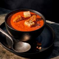 Kids Creamy Tomato Soup · 240 Cal. Vine-ripened pear tomatoes pureed with fresh cream for a velvety smooth flavor acce...