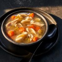 Kids Homestyle Chicken Noodle Soup · 60 Cal. Tender pieces of white-meat chicken simmered in a rich, perfectly seasoned homestyle...