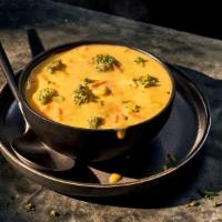 Kids Broccoli Cheddar Soup · 230 Cal. Chopped broccoli, shredded carrots and select seasonings simmered in a velvety smoo...
