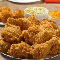 12 Pieces Chicken Meal · Family of 4? Get enough for seconds with our 12 piece  meal. Comes with your choice of any 2...