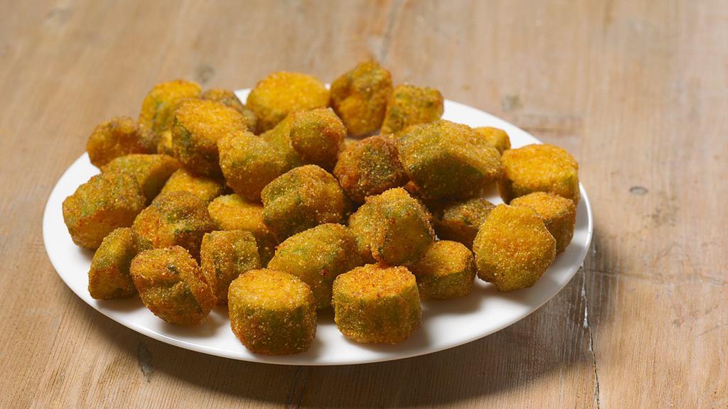 Fried Okra · We don't like to brag … but since most other joints don't even dare to sell fried okra, it ain't a tall tale when we  say ours is hands down the best in the game.