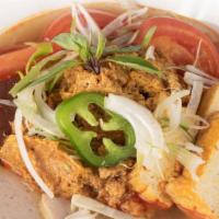 19. Bun Rieu · Vermicelli w/ Crab paste, tomato soup
