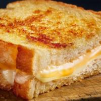 Basic Mini Melt · American cheese and sharp white Cheddar on grilled artisan bread. Sized just right for kids ...