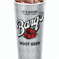 Barq'S® Root Beer · 22 oz ice-cold Barq's® Root Beer.