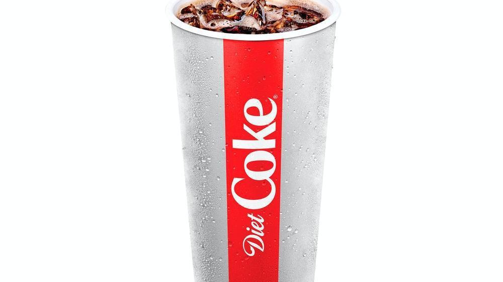 Diet Coke® · 22 oz ice cold Diet Coke®