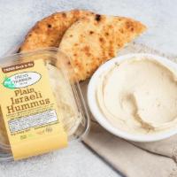 Plain Hummus | 8oz · Classic hummus with no toppings. (gf, v)