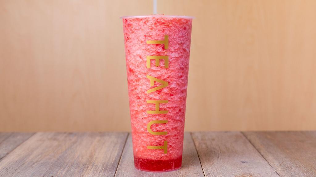 Strawberry Energy · Blend fresh strawberry with tea and ice. CanNOT be no ice.