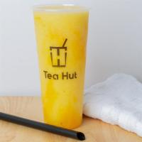 Mango Dreamer · Blend fresh mango with tea and ice. CanNOT be no ice.