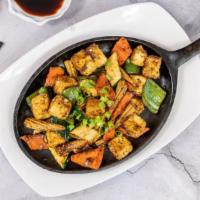 1. Sizzling Iron Pan Tofu · 