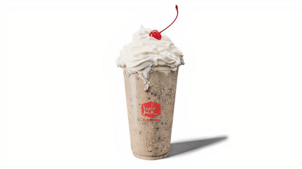 Large Oreo® Shake · Sorry, Milk, but OREO® has a new best friend - old-fashioned thick shakes. Made with real vanilla ice cream, OREO® cookie pieces and a maraschino cherry. Seriously, Milk. Move on. Sign up for online dating or something.