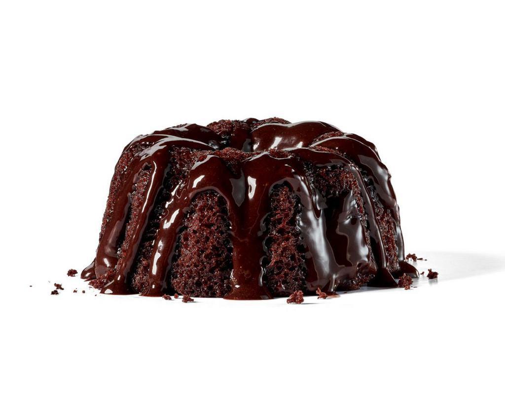 Chocolate Overload™ Cake  · A chocolate bundt cake with a chocolate buttercream drizzle