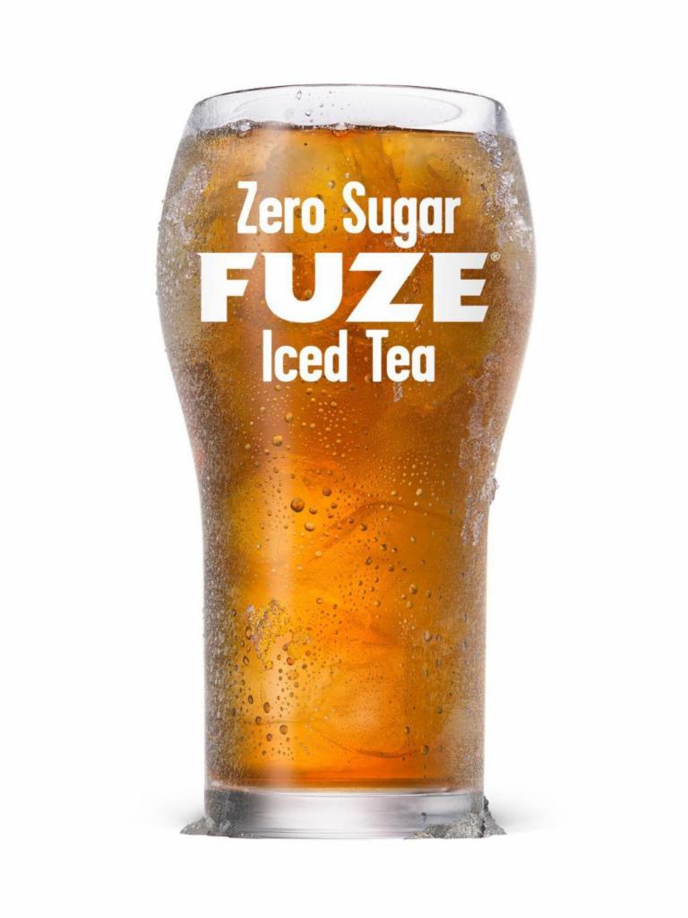 Zero Sugar Large Fuze® Iced Tea · An adventurous blend of bold flavors where refreshing tea meets delicious fruit with zero sugar.