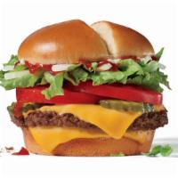 Jumbo Jack® Cheeseburger · This is the cheeseburger other cheeseburgers have posters of in their bedrooms. A 100% beef ...