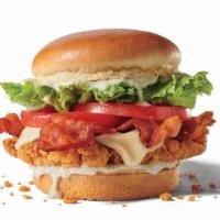 Homestyle Ranch Chicken Club · Our new crispy all-white-meat chicken that is bigger, crispier and better than ever with cre...