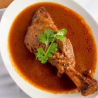 Nali gosht · Braised lamb shank prepared in traditional north Indian style.
