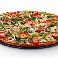 Very Vegy™ · Freshly cut Roma tomatoes, green peppers and yellow onions, fresh mushrooms and baby spinach...