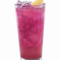 Poppin' Purple Lemonade · Tart and sweet prickly pear lemonade.