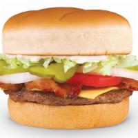 Original Bacon Cheeseburger · We invented the Bacon Cheeseburger way back in 1963. Served with American cheese, crispy bac...