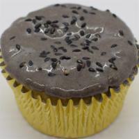 Black Sesame Cupcake · 
