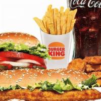Build Your Own Meal Craver · Choice of Entrée (Whopper, OCS), Snack (8pc Nuggets, 9pc Chicken Fries), Small Side, Small D...