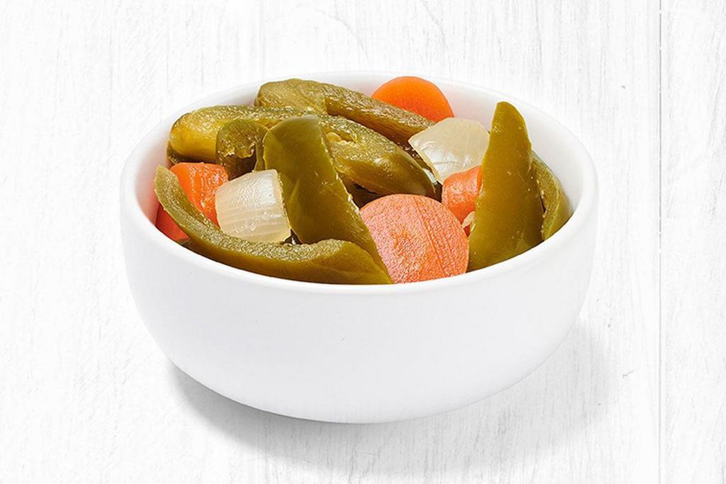Jalapeno And Carrots - Salsa Bar · Enjoy a free side of our jalapeno/carrot mix. (2oz)