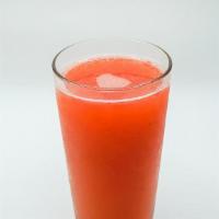 STRAWBERRY LEMONADE · Our fresh squeezed lemonade made with brown sugar and strawberry puree