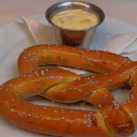 Pretzel · Add cheese, aioli, avocado or bacon for an additional charge.