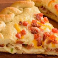 Chicken Bacon Stuffed - Baking Required · Two layers of our Original Crust stuffed with Creamy Garlic Sauce, Whole-Milk Mozzarella, Gr...