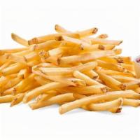 Large French Fries · NATURAL-CUT FRIES / SEA SALT / COARSE PEPPER